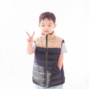 OEM/ODM <span class=keywords><strong>gilet</strong></span> <span class=keywords><strong>sans</strong></span> manches à carreaux pour bébé automne hiver manteau pour tout-petits avec <span class=keywords><strong>fourrure</strong></span> chaude <span class=keywords><strong>gilet</strong></span> pour enfants - Product Image 3