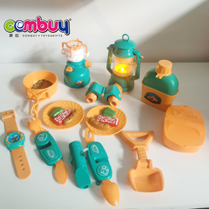 Outils de cuisine pour enfants, jeux d'extérieur, exploration naturelle, <span class=keywords><strong>maison</strong></span> à assembler, tente, jouets de camping pour enfants - Product Image 4