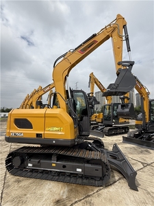 Nouvelle Mini-Excavatrice XE75GA de 7,5 Tonnes, Modèle Chinois de Pointe, avec Chenilles en Acier et Caoutchouc, en Stock à Shanghai, Excellentes Evaluations - Product Image 6