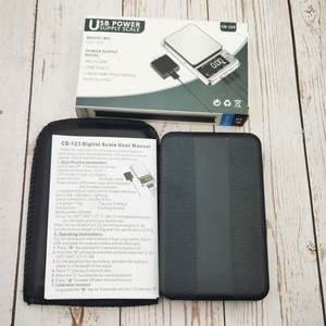 USB 저울 전원 공급 장치 <span class=keywords><strong>0.1g</strong></span> 0.01g 전자 저울 200g 500g 1kg 전자 보석 저울 더블 레인지 보석 포켓 스케일 - Product Image 5