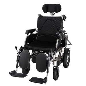 Liegen bei 180 Grad Stehender Rollstuhl Motor Power Elektro rollstuhl für Behinderte