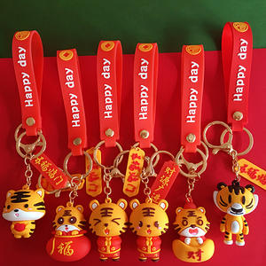 Amerpromo PVC Anime jouet porte-clés personnaliser charater 3d pvc modèle porte-clés - Product Image 4