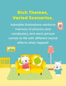 Tùy Chỉnh Hình Ảnh Tương Tác Cuốn Sách Xin Chào 1000 Tiếng Anh Từ Điển Ngữ Âm Học 25 Chủ Đề Giấy Khoa Học Kỹ Thuật Đồ Chơi - Product Image 5