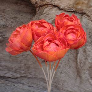 Flor europea al por mayor Flor de seda flor planta Taobao cinco cabeza manuscrita <span class=keywords><strong>Gabriel</strong></span> Rosa grande - Product Image 5