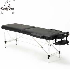 <span class=keywords><strong>Table</strong></span> de <span class=keywords><strong>massage</strong></span> pliable Dongpin, portable, pour la maison, thérapie esthétique, noire, 180 cm - Product Image 1