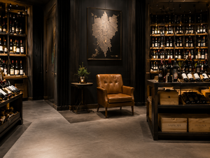 Mobiliario de Lujo Personalizado para Tiendas de Vino, Diseño Interior de Bodega, Solución Moderna para Vinaterías, Exhibición Premium de Vinos - Product Image 5
