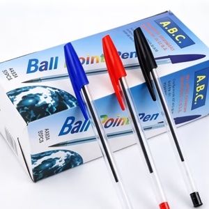 Bolígrafo de Plástico Clásico Popular y Económico, Cuerpo Ligero con Logotipo Personalizado, 3 Colores - Product Image 3