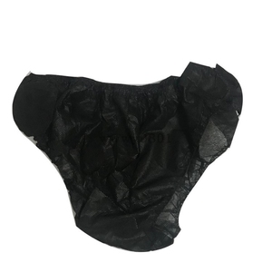 Sous-vêtements jetables noirs taille unique, portables pour les voyages, le tourisme en plein air et les hôtels, pour hommes et femmes - Product Image 4
