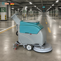 Autolaveuse autoportée GS460 24V avec brosse 12V pour le nettoyage des parkings, des gares et des aéroports
