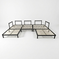 Sofá Futón Minimalista en Forma de L, Fabricado en China, para Muebles de Hogar, Sala de Estar, Apartamento, Dormitorio, Hotel
