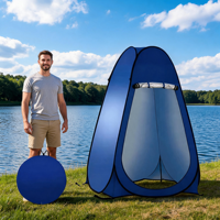 Tente de camping pop-up pour toilettes et vestiaire |   Abri de Douche Instantané en Tissu Oxford Imperméable 1000 mm |   Vente en gros personnalisée
