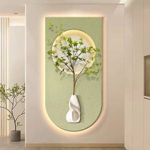 Lámpara de Pared LED de Arte para Decoración del Hogar, Estilo Nórdico Moderno, Personalizable de Fábrica, con Diseño 3D en Piedra Arenisca UV para Sala de Estar o Restaurante - Product Image 3