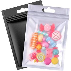 Bolsa de Almacenamiento de Alimentos con Cierre Hermético, de Aluminio Puro Vertical, Plateada, Reutilizable, de Plástico PE - Product Image 4