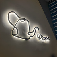 Rehaussez votre petite boutique : lettres lumineuses 3D LED personnalisées, enseignes publicitaires lumineuses de haute qualité, décoration IPX7, direction