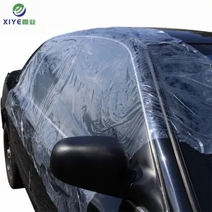 New Pe Material Waterproof No Glue Residue Remains Plastic Protective Film For Car Window