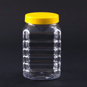 ขวดพลาสติกขนาดเล็กสำหรับบรรจุเนยถั่วและขวดพลาสติกสำหรับบรรจุพริก  ขวดพลาสติกเกรดอาหารพร้อมฝาเกลียว  ODM/OEM - Product Image 1
