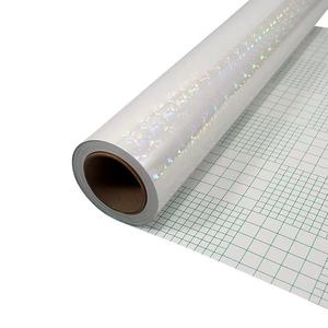 Soft Touch 25 Inches Roll to Roll Print Media Clear Crystal Bopp Pvc Lamination Cold Laminating Film Roll - Product Image 3