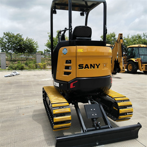 Mini-excavatrice sur chenilles SANY SY26U d'occasion, prix bas, livraison gratuite, nouveau modèle, hydraulique, agricole - Product Image 4