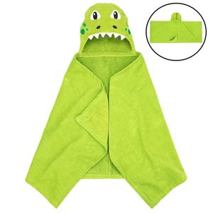 Factory Custom Kids Bath Kids Bath Cartoon Towels 100% Cotton Dinosaur Wrap Hooded Bath Towel <b>for</b> Kids - Product Image 2