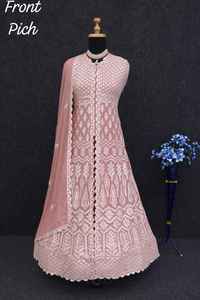 Nouvelle collection de robes de créateurs Rimsha Salwar Kameez Anarkali pour occasions spéciales disponibles à un prix abordable - Product Image 5