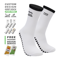 Chaussettes de yoga et de pilates antidérapantes de qualité supérieure, personnalisées, respirantes, en maille, pour femmes