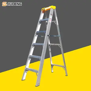 Escalera plegable de aluminio para uso מקומי hogar 3 4 5 6 7 8 9 10 11 12 escalones
