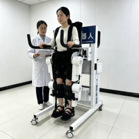 Exosquelette robotique |   Exosquelette robotique pour membres inférieurs |   Support pour les articulations du genou, de la cheville et de la hanche |   Système de rééducation des jambes complètes