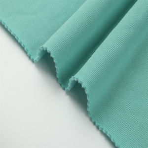 Zm019 Hot Bán Mềm 85 <span class=keywords><strong>Polyester</strong></span> <span class=keywords><strong>15</strong></span> Cotton TC Rắn Dệt Kim Lông Cừu Vải Cho Quần Áo - Product Image 3
