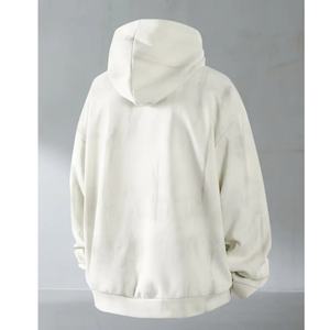 Nueva Sudadera con Capucha Lavada para Hombre - Diseño de Cuello Alto con Media Cremallera, Efecto Retro, Bolsillo Tipo Canguro, Apta para Uso Diario Informal - Product Image 5