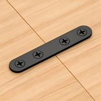 Edelstahl Schwerlast Verstellbare Flache Holzverbinder Gitterplatten-Schrauben Pulverbeschichtete TV-Bett-Regalhalterungen