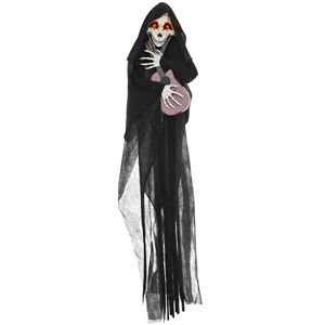 Cape d'Halloween pour cosplay, Robe noire de sorcier Mangatoire, Cape de vampire pour fête, Cape de Dernier Juge - Product Image 1