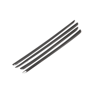 Couverture en fibre <span class=keywords><strong>de</strong></span> carbone véritable, accessoires intérieurs <span class=keywords><strong>de</strong></span> <span class=keywords><strong>voiture</strong></span>, bande décorative <span class=keywords><strong>de</strong></span> panneau <span class=keywords><strong>de</strong></span> <span class=keywords><strong>porte</strong></span> intérieure, <span class=keywords><strong>protection</strong></span> pour BMW Série 3 GT F34 2013-2018 - Product Image 4