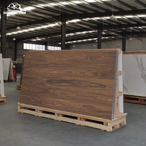 Hiện Đại Tự Nhiên Thạch Anh Nhân Tạo Sàn Đá Gạch Tấm Tường Lớn Tấm Bền Bảng Hàng Đầu Trong Nhà Ngoài Trời Ăn Uống Phòng Khách - Product Image 2