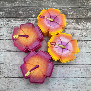 Bombas de baño de relajación total de etiqueta privada de fábrica de Fizzies de flores de Mutabilis orgánicas al por mayor OEM - Product Image 3