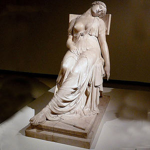 Statue extérieure moderne en marbre de <span class=keywords><strong>Lucrèce</strong></span> décédée pour la décoration de jardin - Product Image 1