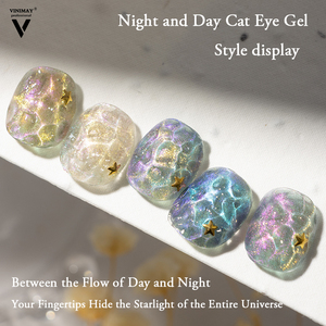 Vinimay New Cateye <span class=keywords><strong>Gel</strong></span> Polish Set 8 <span class=keywords><strong>colores</strong></span> <span class=keywords><strong>de</strong></span> larga duración Private Label Blue White Clear Cat Eye <span class=keywords><strong>Gel</strong></span> Polish <span class=keywords><strong>para</strong></span> Nail Art - Product Image 6