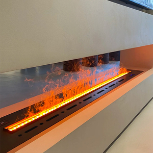 <span class=keywords><strong>Chimenea</strong></span> Eléctrica <span class=keywords><strong>Decorativa</strong></span> Económica de 700 mm, <span class=keywords><strong>Chimenea</strong></span> Eléctrica 3D con Vapor, Control Remoto y por Aplicación - Product Image 1