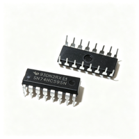10 pièces/lot SN74HC595N Circuit intégré registre à décalage 8 bits 74HC595 DIP-16, composant électronique de sortie série-parallèle