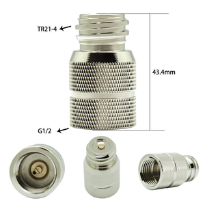 Adaptador de Conversión de Tanque de CO2 de Aleación de Aluminio Compatible con Sodastream, Conector para Cilindro de Paintball - Product Image 1