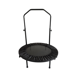 Jingyi 40 "折りたたみ式PVCフィットネストランポリン4レベル調整可能ハンドルバーリバウンダー環境にやさしい耐久性のあるホームジムエクササイズ - Product Image 4