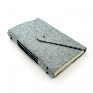 Usine directement planificateur personnel classeur A5 couverture de cahier feutre cuir décoratif - Product Image 5