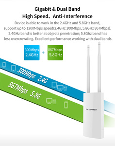Tốt nhất ngoài trời AP Comfast CF-EW72 qca dài phạm vi 5G Wifi điểm truy cập mạng không dây khuếch đại ngoài trời điểm truy cập không dây - Product Image 3