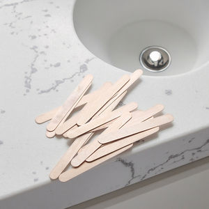 Bastoncini eco-friendly in legno di cera depilatoria con spatola sacchetti applicatore <span class=keywords><strong>per</strong></span> Bikini/intimo depilazione <span class=keywords><strong>per</strong></span> la <span class=keywords><strong>ceretta</strong></span> delle gambe - Product Image 4