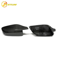 Coques de rétroviseurs en fibre de carbone sèche pour BMW G20 G30 RHD, G42 G14 G15 G16 G22 G23 G26, coques de rétroviseurs en carbone véritable, style M3