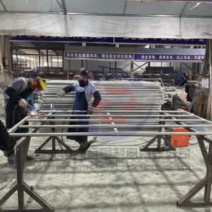 공장 저렴한 가격 아연 도금 목초지 울타리 게이트 목초지 용 튼튼한 말 울타리 패널 - Product Image 3