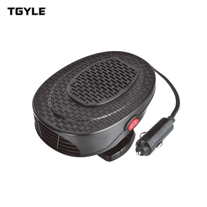 Kühl- und Heizlüfter 12V 360 Grad Drehbarer Kopf Großer Luftauslass Heizung 2-in-1 Autoheizung Entfeuchter Entfroster - Product Image 1