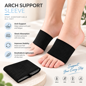Suporte de Arco para os Pés com Compressão para Caminhada, Corrida, Esportes, Trabalho e Uso Diário, Alívio da Dor nos Pés - Product Image 4