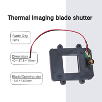 Caméra thermique à obturateur à lame IR, 2 lames, 5.0DCV, 100ms, détecteur intégré bistable haute vitesse, calibrage