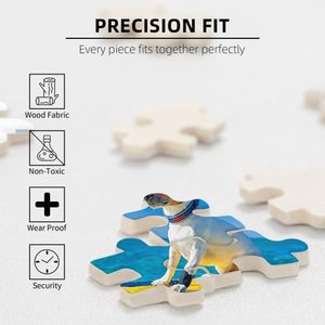 Custom PVC Wooden Jigsaw Puzzle Educational Toy Personalized Photo <b>Gift</b> for Adults DIY Print <b>Pet</b> Wedding Family <b>Memory</b> Puzzle - Product Image 3