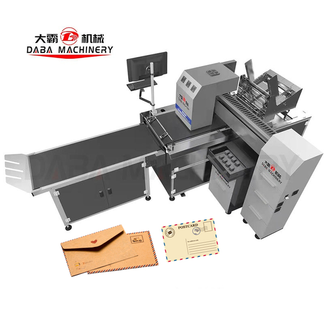 Intelligent Automatic Inkjet Digital Envelope Post Card Printing Machine